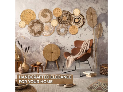 زخارف الشاطئ للمنزل ديكور حائط دائري ملون تصفية رخيصة