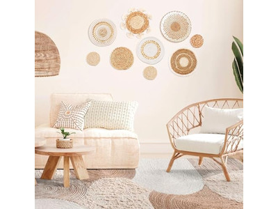 تزيين غرفة المعيشة ديكور منزلي فريد فاخر للحائط