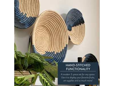 أطباق حائط زخرفية مجموعات حرف يدوية ديكور منزلي