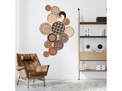 مجموعة ديكور غرفة المعيشة مجموعات حائطية رمضان فني