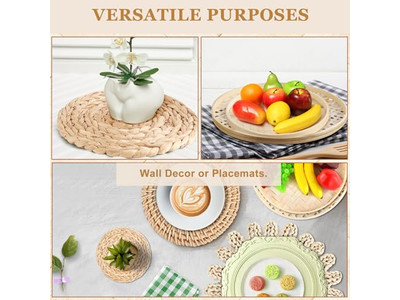 فن حائط ماكراميه ديكور بوهيمي ملون داخلي بوهيميا