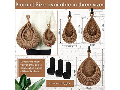 ديكور حائط مميز من الروطان وإكسسوارات تزيين الغرف