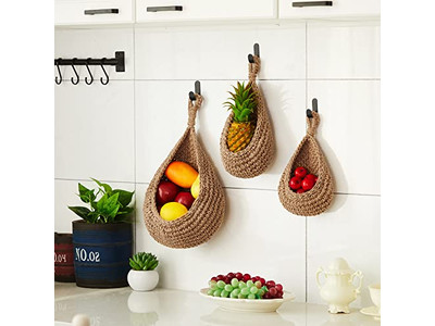 ديكور حائط مميز من الروطان وإكسسوارات تزيين الغرف