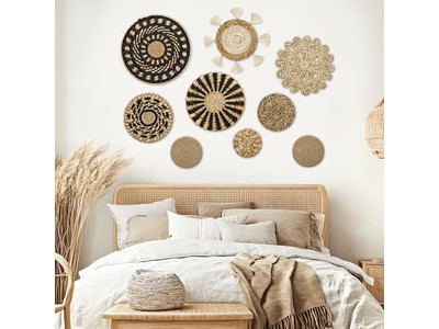 ديكور جنوبي غربي للمنزل معلق جداري استوائي مجموعة من قطعتين فنية