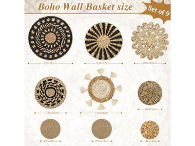 ديكور جنوبي غربي للمنزل معلق جداري استوائي مجموعة من قطعتين فنية