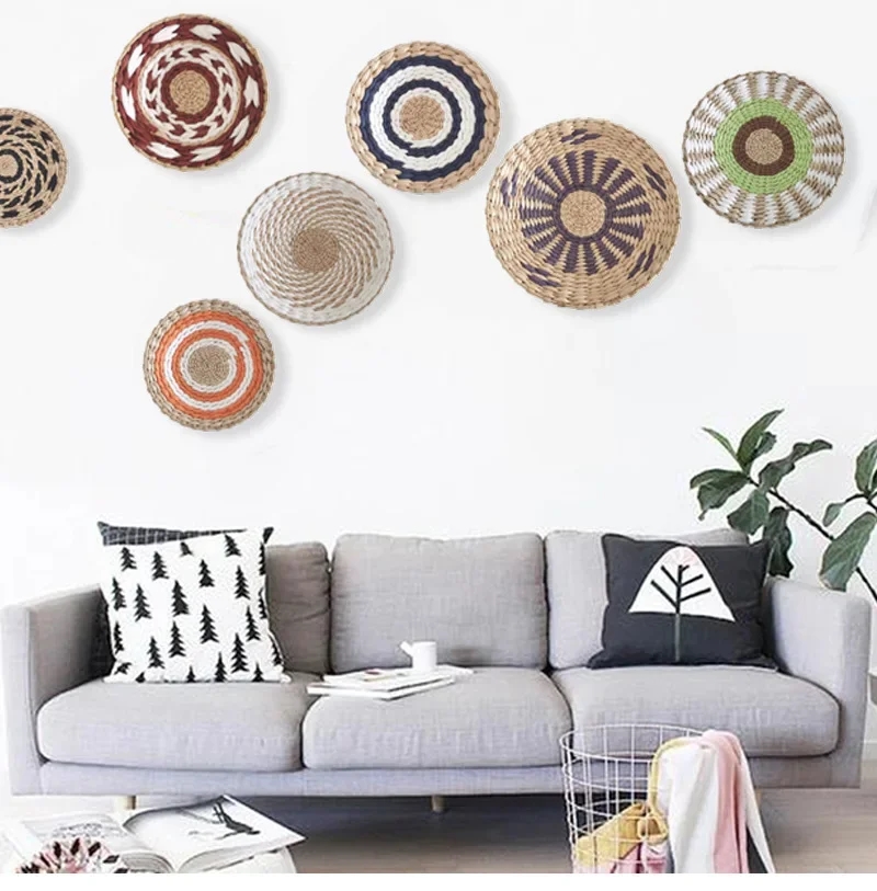 سلة تخزين على طراز المزرعة